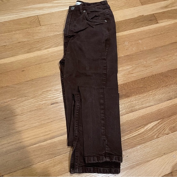 Zara Slit High Rise Jean - Picture 3 of 7